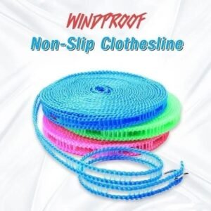 (🎁2024 New Year Hot Sale🎁-SAVE 49% OFF)Windproof Non-Slip Clothesline(32 ft)